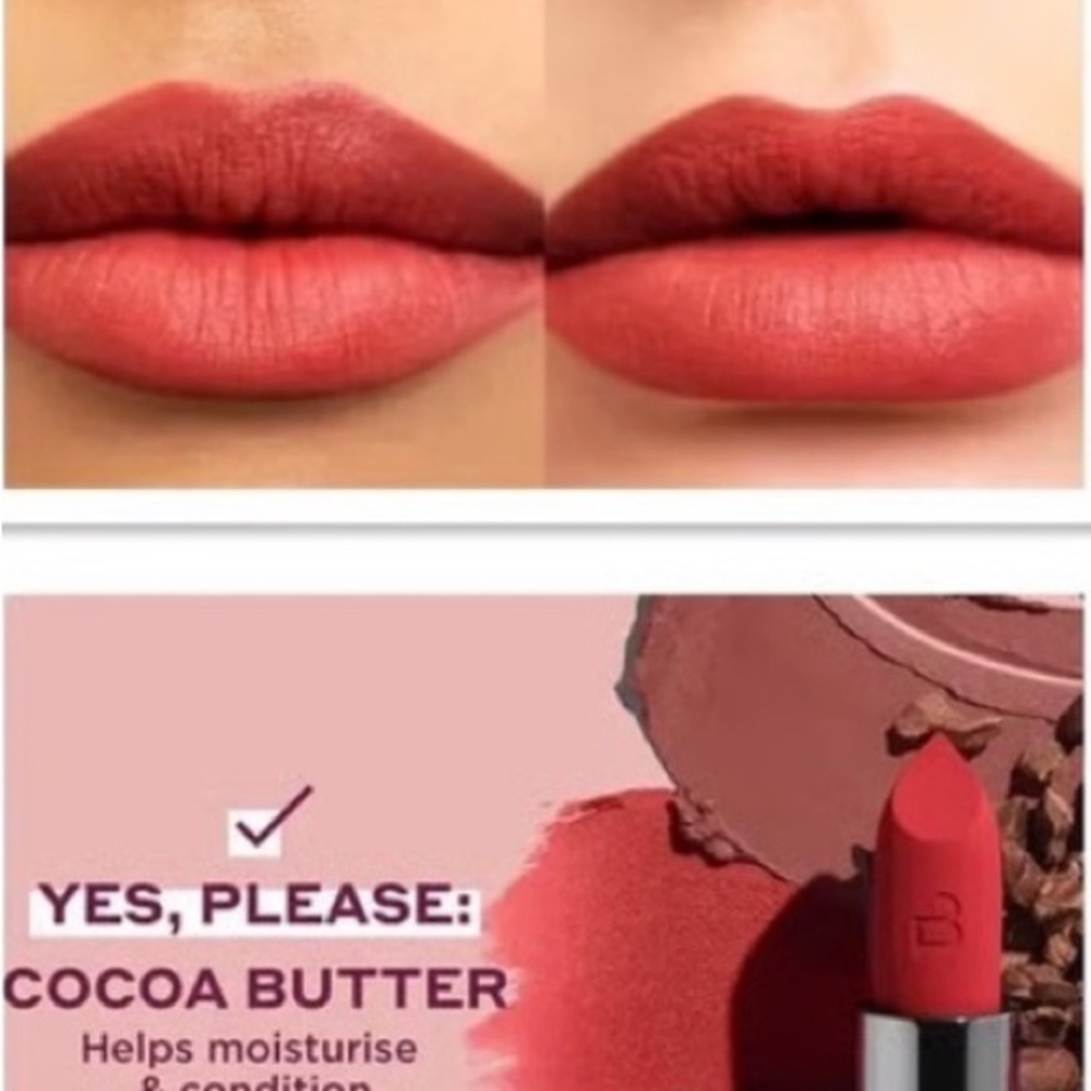 Bite Beauty Cocoa Butter Lipstick - Rich Red